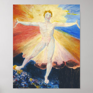 William Blake - Albion Roos Poster