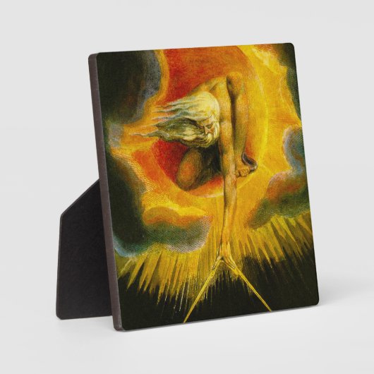 William Blake Ancient of Days Plaque Fotoplaat (Voorkant)