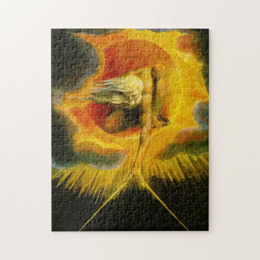 William Blake Ancient of Days Puzzle Legpuzzel (Verticaal)