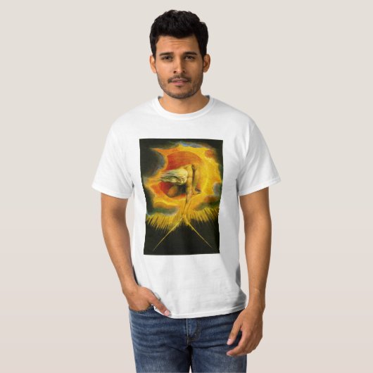 William Blake Ancient of Days T-shirt (Voorkant volledig)