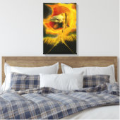 William Blake Ancient of Days Vinyl Fotobehang Canvas Afdruk (Insitu (Slaapkamer))
