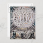 William Blake- Angels die naar de Shepherds lijken Briefkaart (Voorkant / Achterkant)