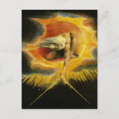 William Blake Art God Briefkaart (Voorkant)