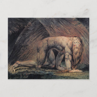 William Blake Art nebakanezer Briefkaart