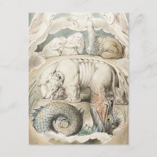 William Blake Art Painting Briefkaart (Voorkant)