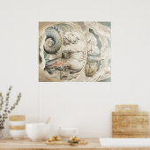 William Blake Art Painting Poster (Keuken)