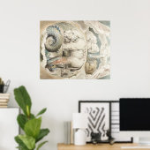 William Blake Art Painting Poster (Thuiskantoor)