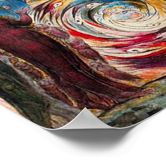 William Blake Beatrice Poster (Hoek)