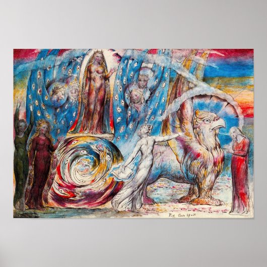 William Blake Beatrice Poster (Voorkant)
