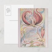 William Blake | Behoort van Innocence; Baby Joy, 1 Briefkaart (Voorkant / Achterkant)