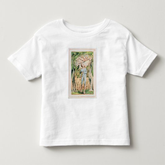William Blake | Behoort van Innocence; "de piper", Kinder Shirts (Voorkant)