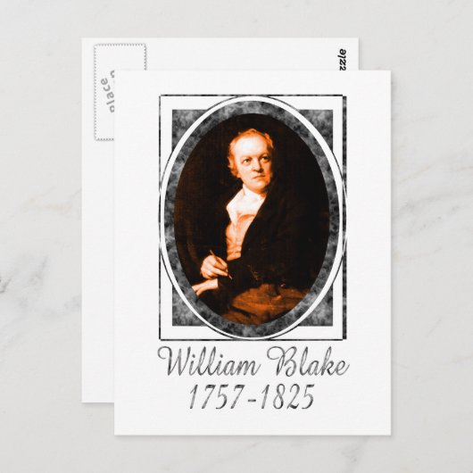 William Blake Briefkaart (Voorkant / Achterkant)
