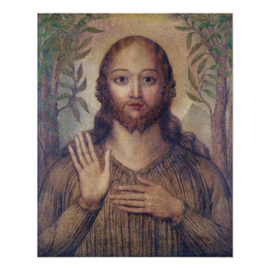 William Blake Christ gewonden The saviour CC0066 Poster (Voorkant)