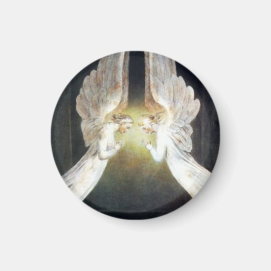 William Blake Christus in de Sepulcher Magnet (Voorkant)