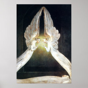 William Blake Christus in het Sepulcher-Poster Poster