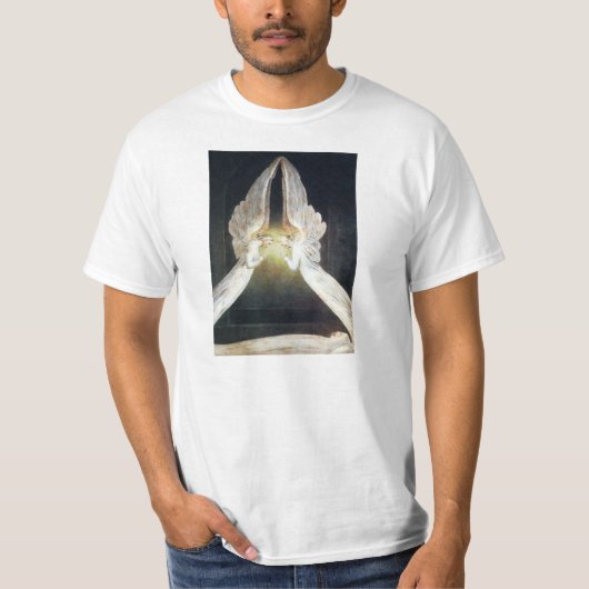 William Blake Christus in het Sepulcher T-shirt (Voorkant)