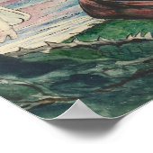 William Blake-Dante die van de drie Beasts loopt Poster (Hoek)
