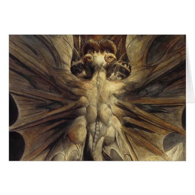William Blake - De Grote Rode Draak en de Vrouw (Voorkant Horizontaal)