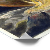 William Blake De Grote Rode Draak en de Vrouw Poster (Hoek)