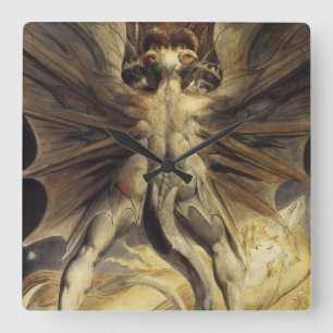 William Blake - De Grote Rode Draak en de Vrouw Vierkante Klok
