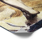 William Blake: De Grote Rode Draak Poster (Hoek)