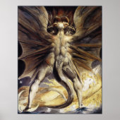 William Blake: De Grote Rode Draak Poster (Voorkant)