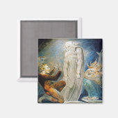 William Blake: De heks van Endor Magneet (Voorkant / Achterkant)