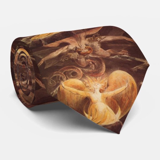 William Blake Dragon Stropdas (Opgerold)