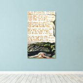 William Blake | Een gifboom Canvas Afdruk (Insitu (Houten vloer))