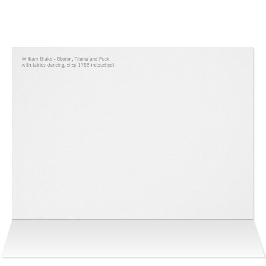 William Blake Fairies dansend CC0765 (Binnen Horizontaal (Boven))