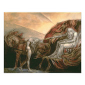 William Blake "God Judging Adam" Foto Afdruk (Voorkant)