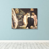 William Blake Hecate Canvas Print (Insitu (Houten vloer))