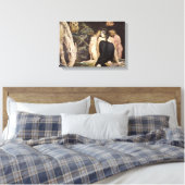 William Blake Hecate Canvas Print (Insitu (Slaapkamer))