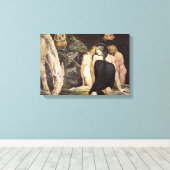 William Blake Hecate Canvas Print (Insitu (Houten vloer))