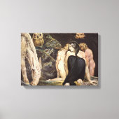 William Blake Hecate Canvas Print (Voorkant)