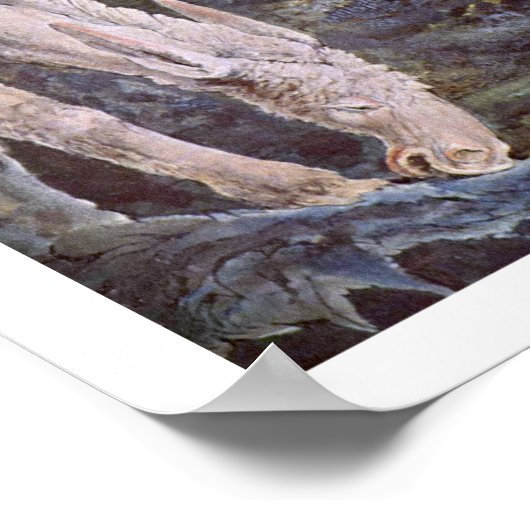 William Blake - Hecate; Night of Enitharmon's Joy Poster (Hoek)