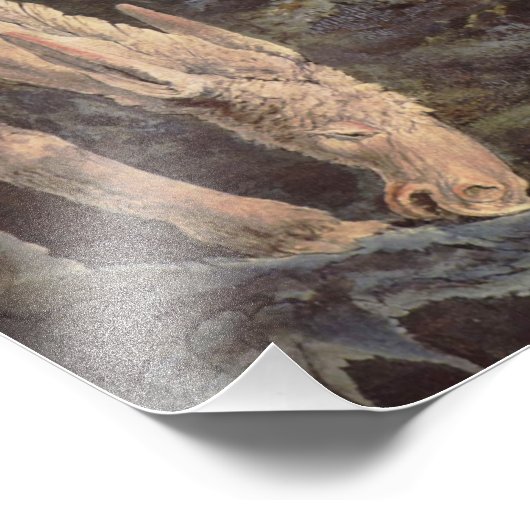 William Blake "Hecate Night of Enitharmon's Joys" Foto Afdruk (Hoek)