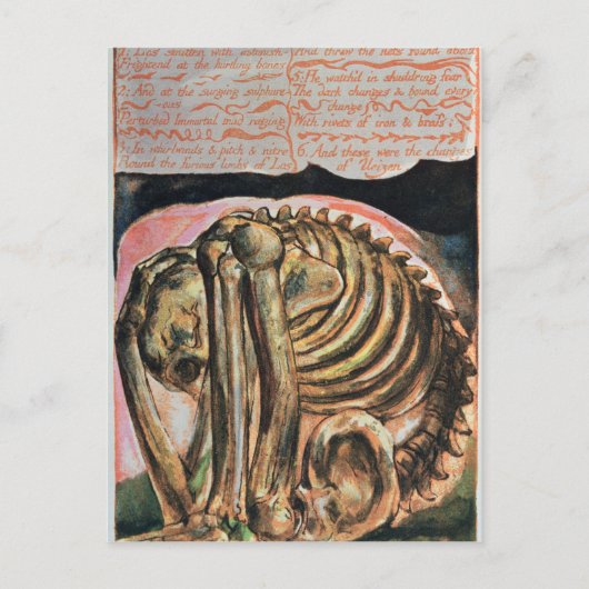 William Blake | Het aanmaken van ingevroren materi Briefkaart (Voorkant)