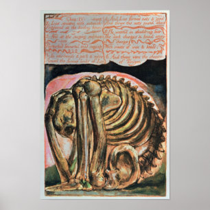 William Blake   Het aanmaken van ingevroren materi Poster