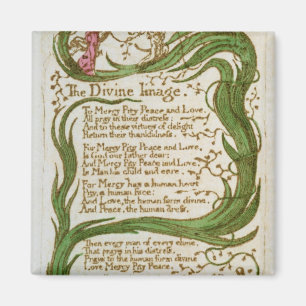 William Blake Het goddelijke Afbeelding van de l Magneet