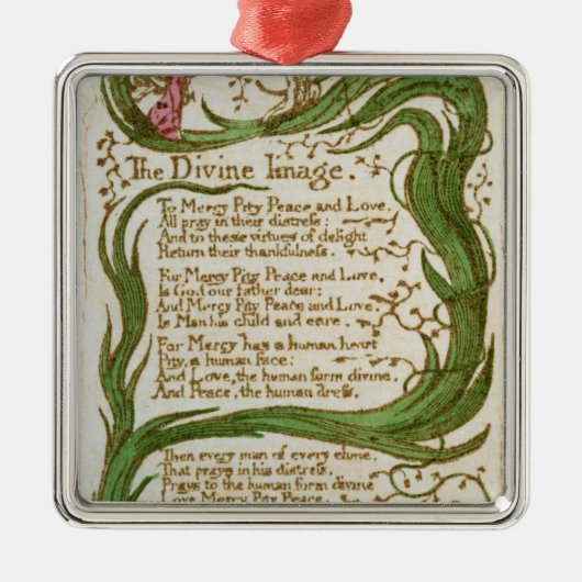 William Blake | Het goddelijke Afbeelding van de l Metalen Ornament (Voorkant)