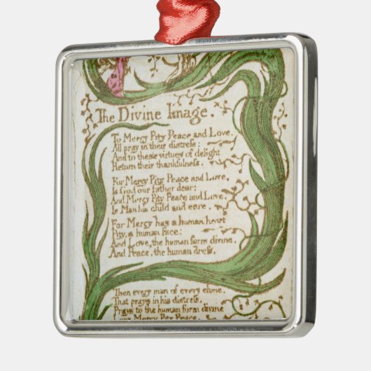 William Blake | Het goddelijke Afbeelding van de l Metalen Ornament (Links)