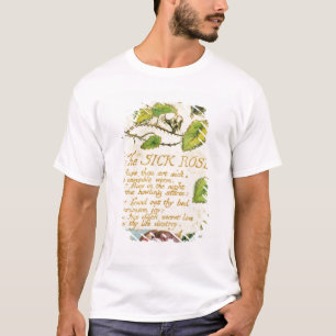 William Blake Het zieke Roos van Innoc T-shirt