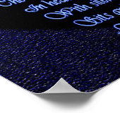 William Blake "Ik moet naar de mijne zoeken" citee Poster (Hoek)