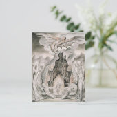 William Blake: Illustratie Christus nationaliteit Briefkaart (Staand voorkant)