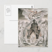 William Blake: Illustratie Christus nationaliteit Briefkaart (Voorkant / Achterkant)