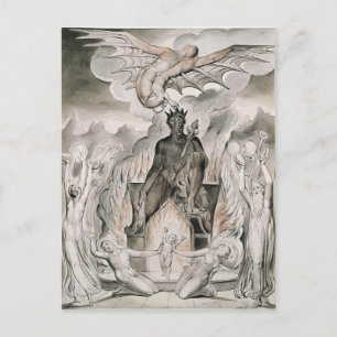 William Blake: Illustratie Christus nationaliteit Briefkaart