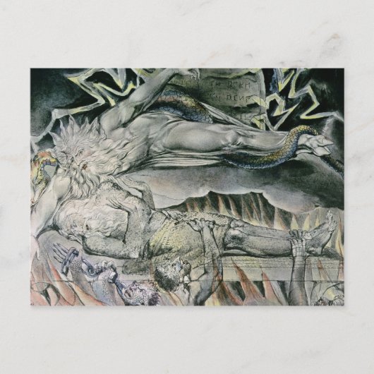 William Blake | Illustraties van het boek van de b Briefkaart (Voorkant)