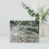 William Blake | Illustraties van het boek van de b Briefkaart (Staand voorkant)