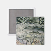 William Blake | Illustraties van het boek van de b Magneet (Voorkant / Achterkant)